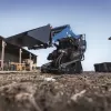 Pásový smykový nakladač Scheppach MKL 730