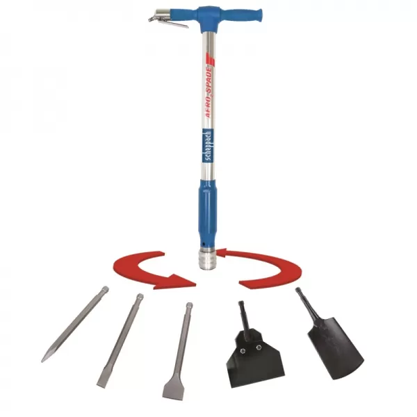 Pneumatický multifunkční nástroj 5v1 Scheppach Aero 2 Spade